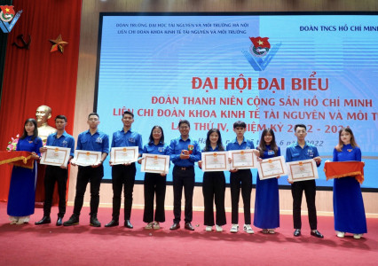 Đại hội Đại biểu Đoàn TNCS Hồ Chí Minh Liên chi đoàn Khoa Kinh tế Tài nguyên và Môi trường lần thứ IV, nhiệm kỳ 2022 - 2024